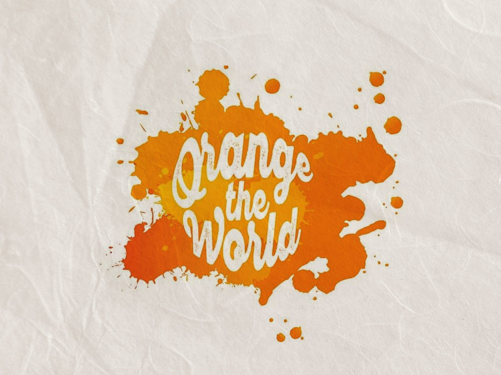 Logo Orange the World